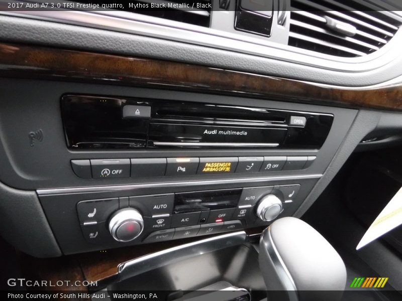 Controls of 2017 A7 3.0 TFSI Prestige quattro