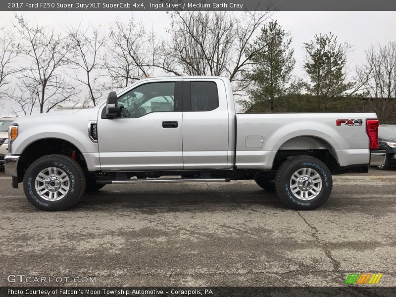  2017 F250 Super Duty XLT SuperCab 4x4 Ingot Silver