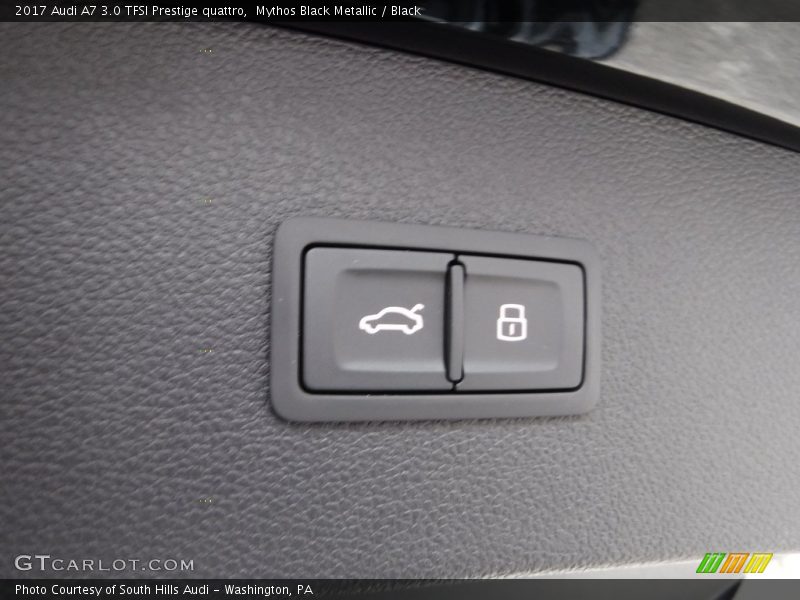 Mythos Black Metallic / Black 2017 Audi A7 3.0 TFSI Prestige quattro