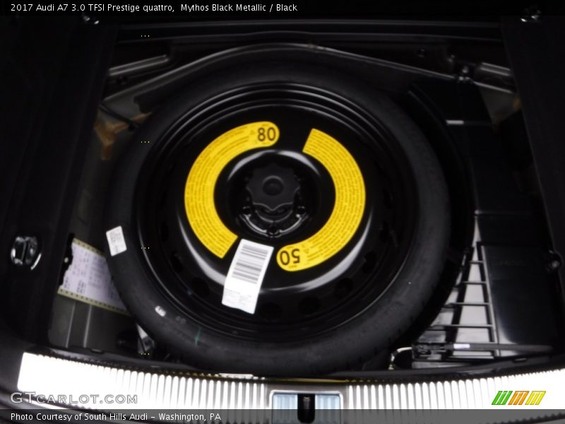 Mythos Black Metallic / Black 2017 Audi A7 3.0 TFSI Prestige quattro