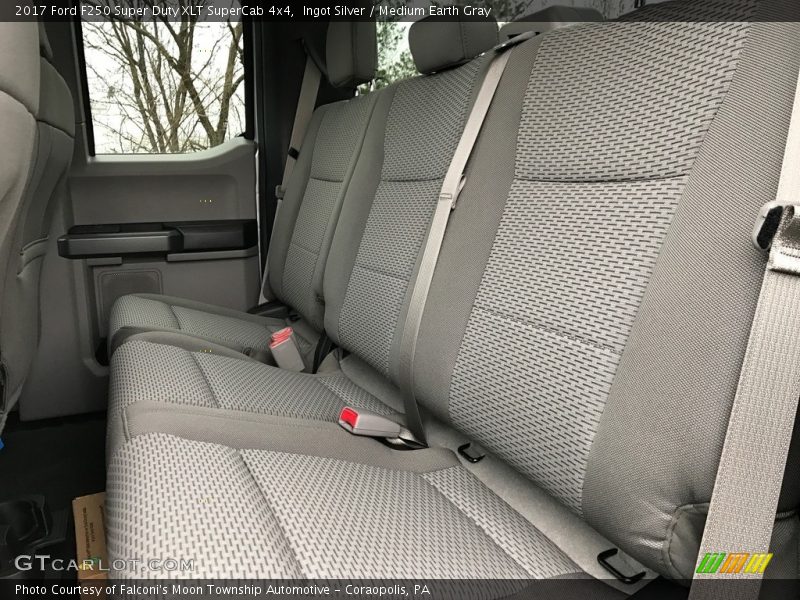 Rear Seat of 2017 F250 Super Duty XLT SuperCab 4x4
