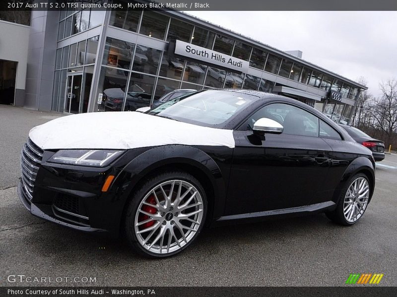 Mythos Black Metallic / Black 2017 Audi TT S 2.0 TFSI quattro Coupe
