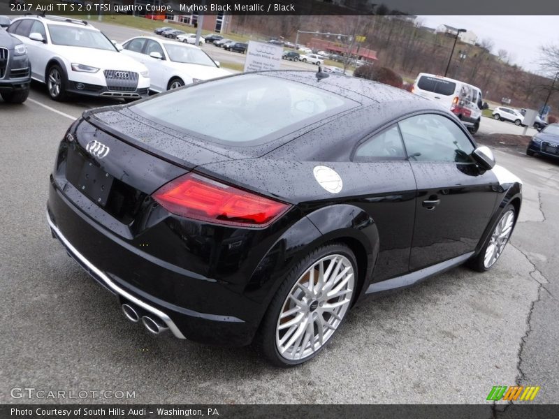 Mythos Black Metallic / Black 2017 Audi TT S 2.0 TFSI quattro Coupe