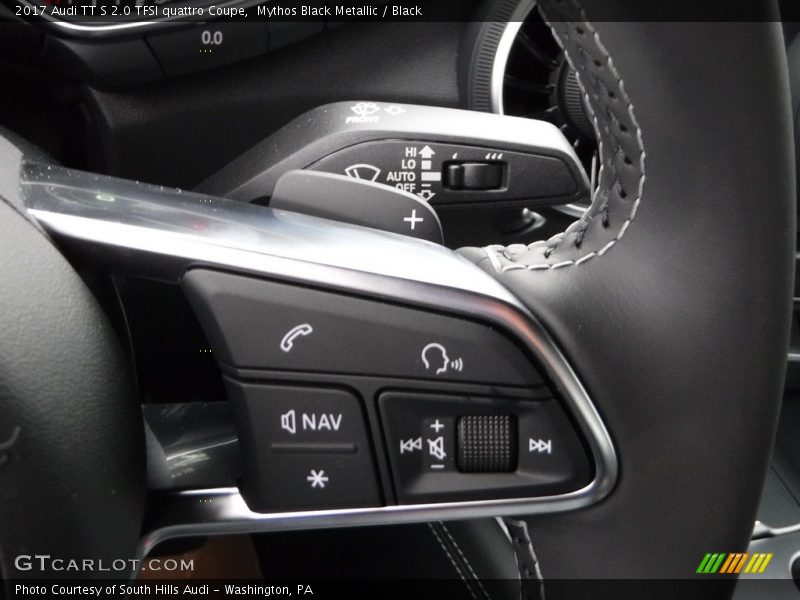 Controls of 2017 TT S 2.0 TFSI quattro Coupe
