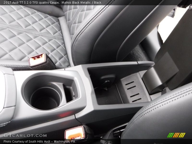 Mythos Black Metallic / Black 2017 Audi TT S 2.0 TFSI quattro Coupe