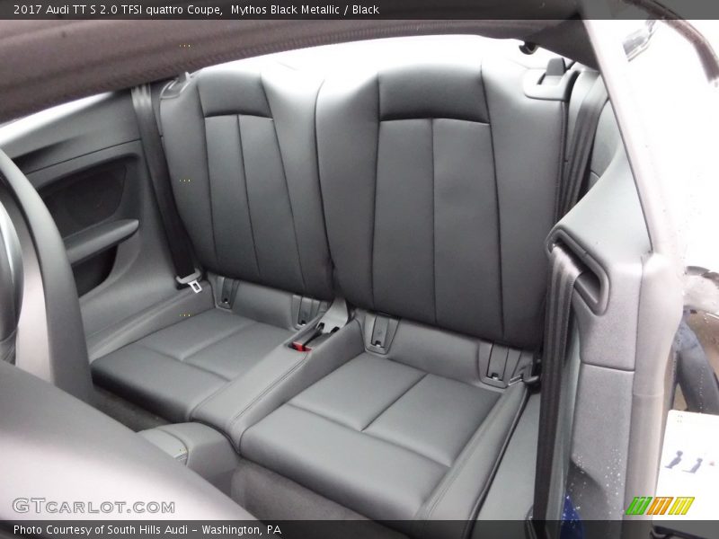 Rear Seat of 2017 TT S 2.0 TFSI quattro Coupe