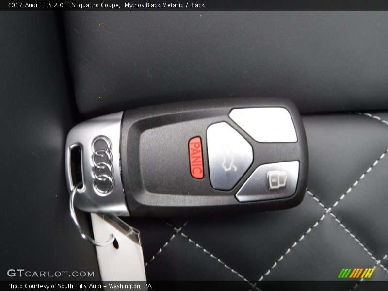 Keys of 2017 TT S 2.0 TFSI quattro Coupe