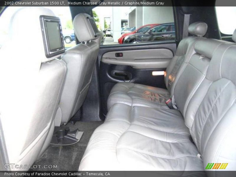 Medium Charcoal Gray Metallic / Graphite/Medium Gray 2002 Chevrolet Suburban 1500 LT