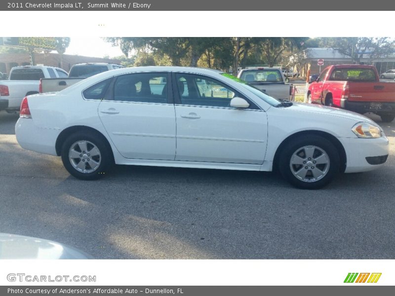 Summit White / Ebony 2011 Chevrolet Impala LT