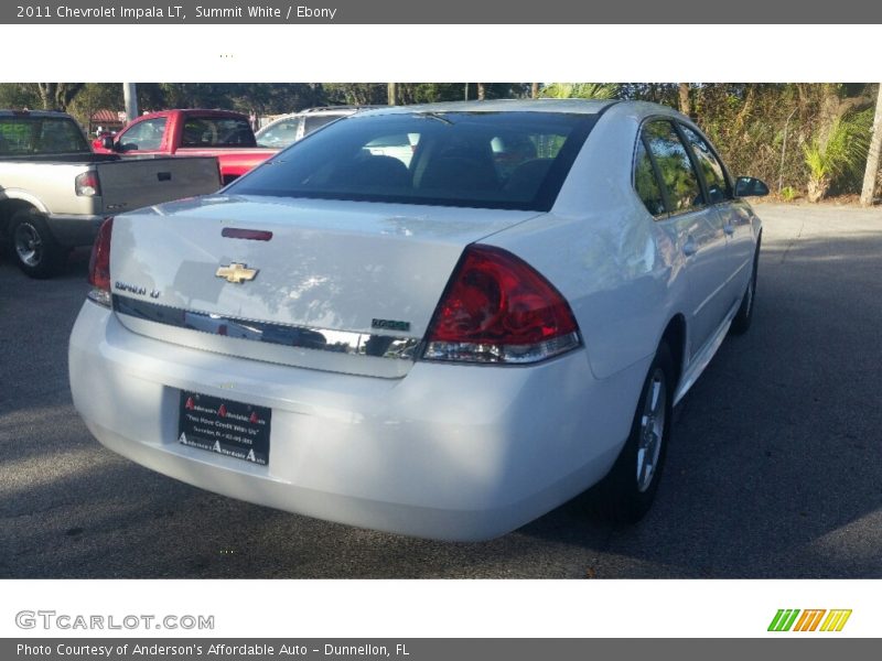 Summit White / Ebony 2011 Chevrolet Impala LT