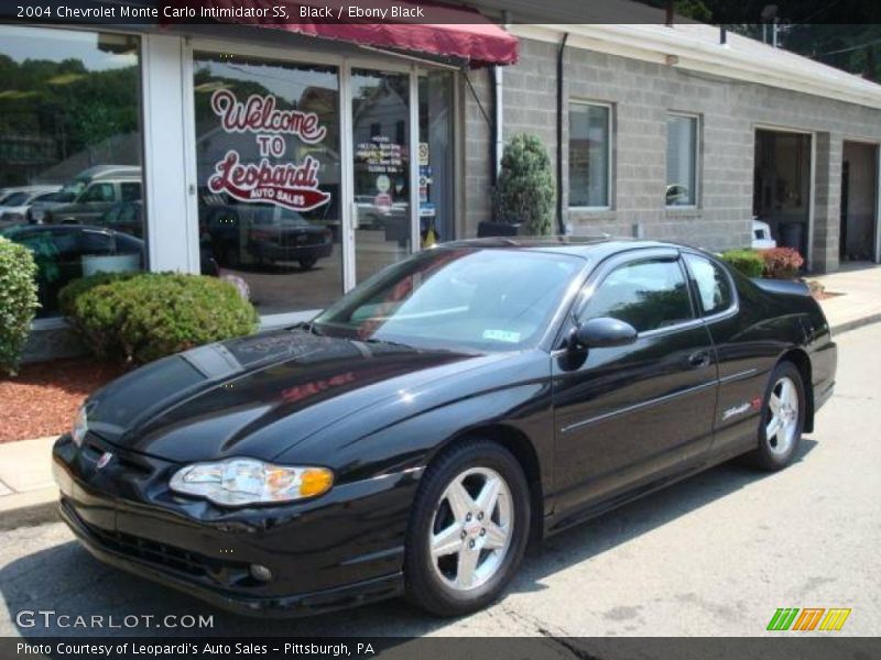 Black / Ebony Black 2004 Chevrolet Monte Carlo Intimidator SS