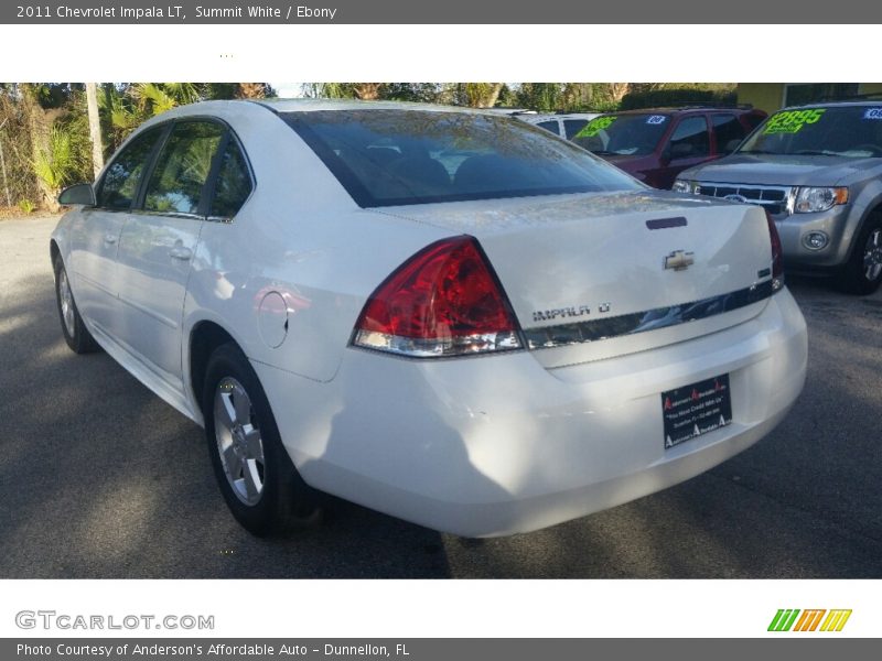 Summit White / Ebony 2011 Chevrolet Impala LT