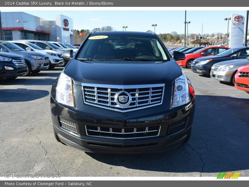 Black Ice Metallic / Ebony/Ebony 2014 Cadillac SRX Luxury