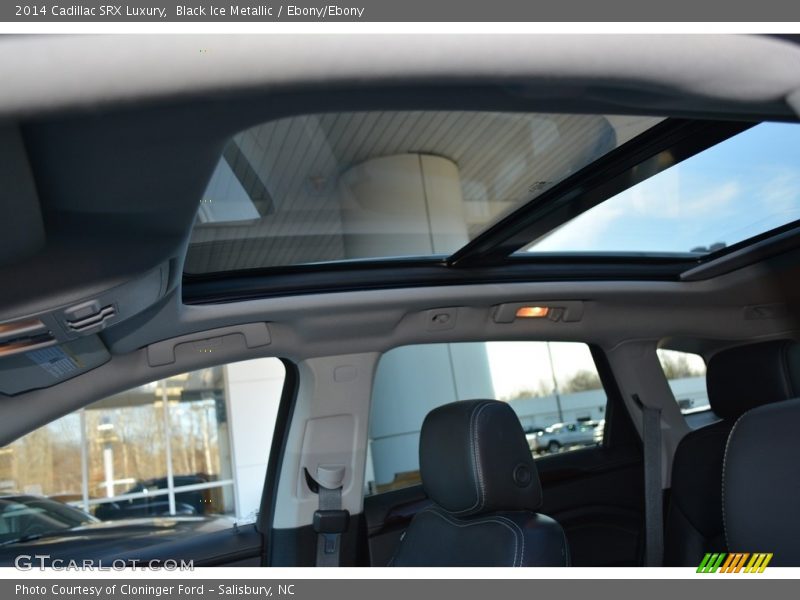 Black Ice Metallic / Ebony/Ebony 2014 Cadillac SRX Luxury