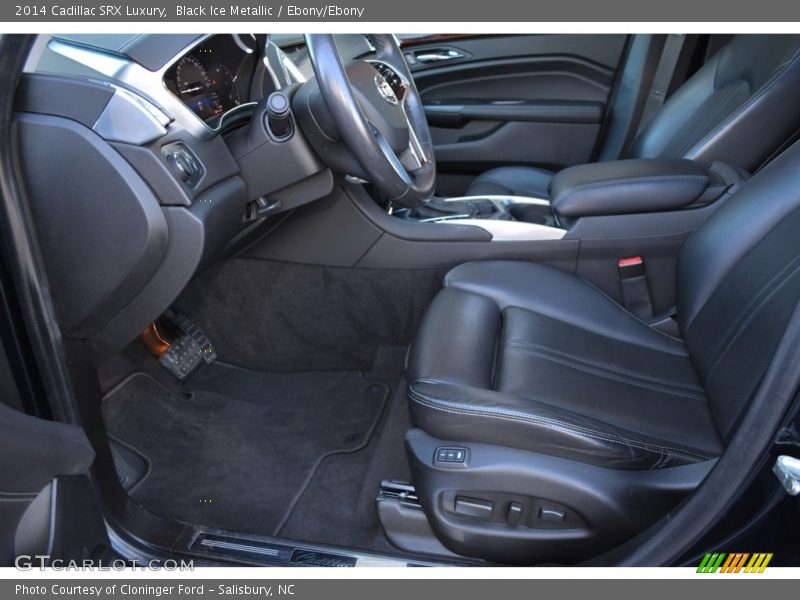 Black Ice Metallic / Ebony/Ebony 2014 Cadillac SRX Luxury