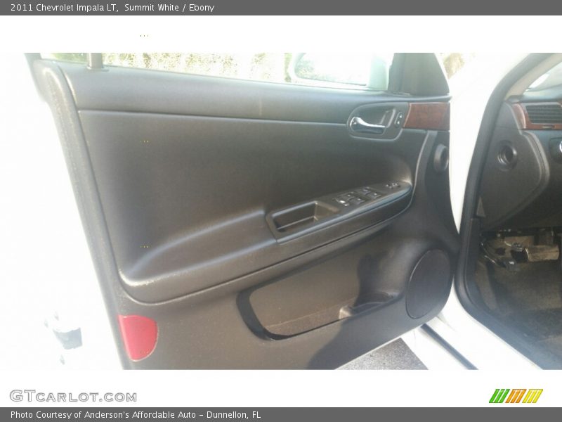 Summit White / Ebony 2011 Chevrolet Impala LT