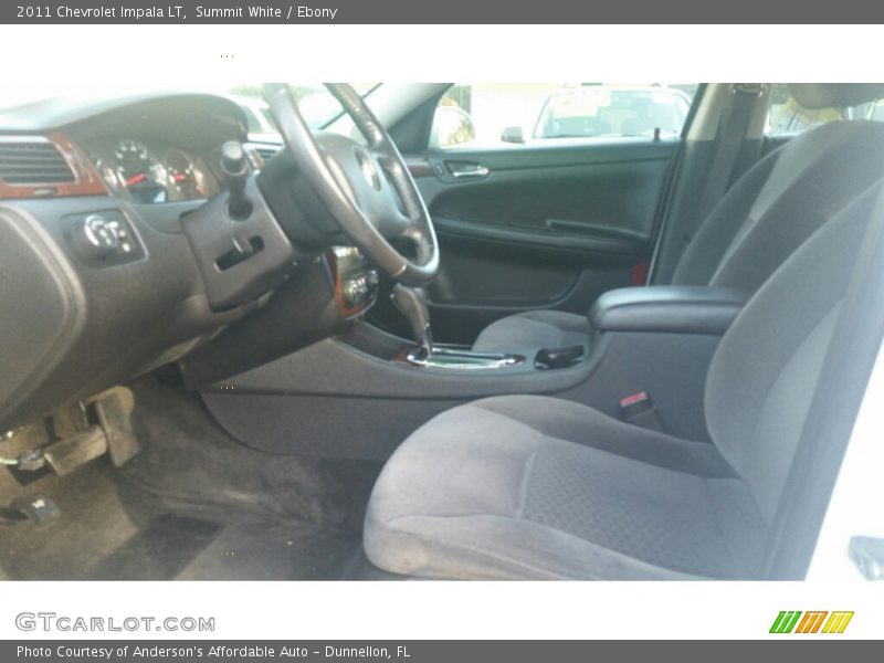 Summit White / Ebony 2011 Chevrolet Impala LT