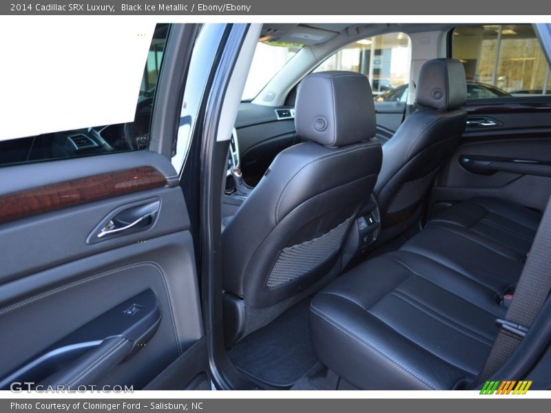 Black Ice Metallic / Ebony/Ebony 2014 Cadillac SRX Luxury