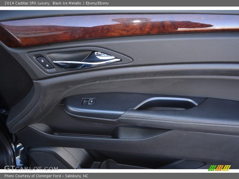 Black Ice Metallic / Ebony/Ebony 2014 Cadillac SRX Luxury