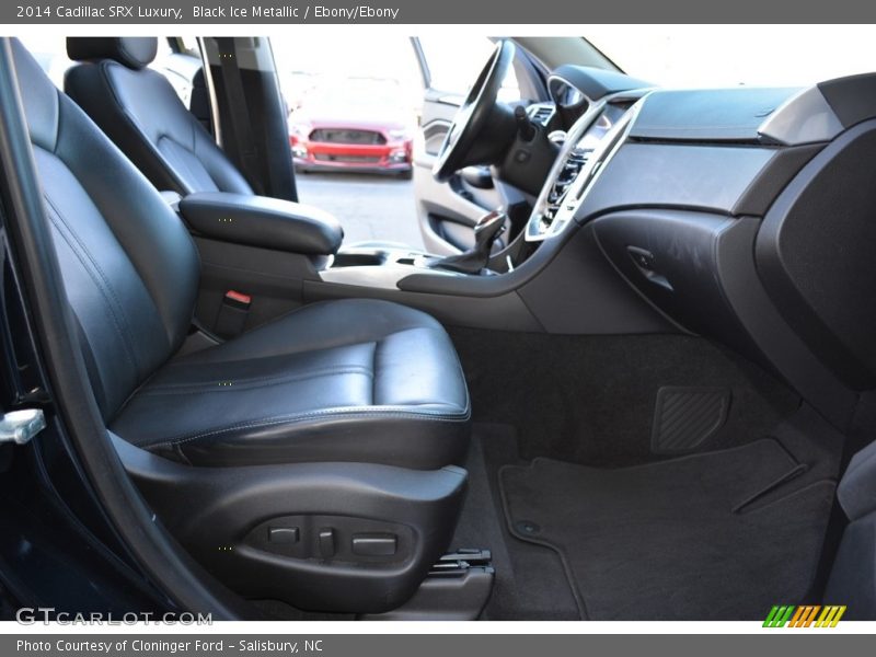 Black Ice Metallic / Ebony/Ebony 2014 Cadillac SRX Luxury