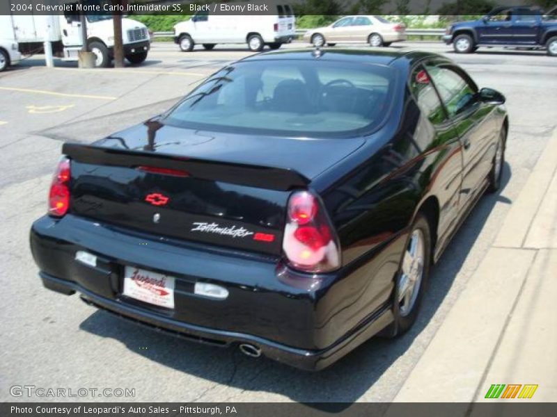 Black / Ebony Black 2004 Chevrolet Monte Carlo Intimidator SS