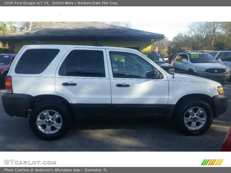 Oxford White / Medium/Dark Flint Grey 2005 Ford Escape XLT V6