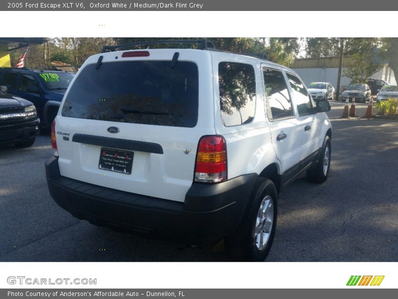 Oxford White / Medium/Dark Flint Grey 2005 Ford Escape XLT V6
