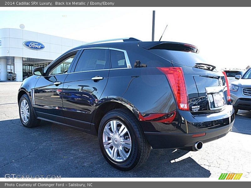 Black Ice Metallic / Ebony/Ebony 2014 Cadillac SRX Luxury
