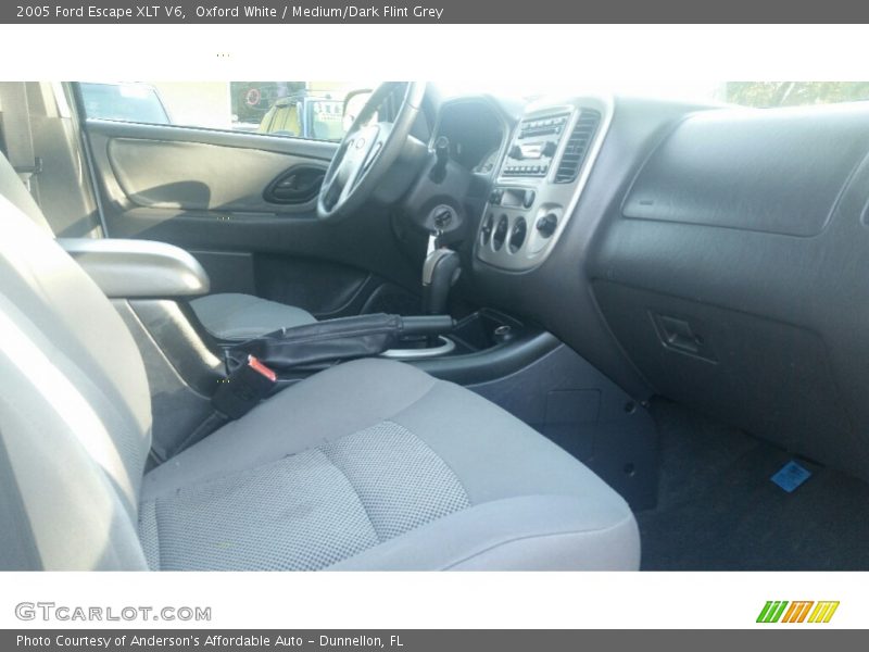 Oxford White / Medium/Dark Flint Grey 2005 Ford Escape XLT V6