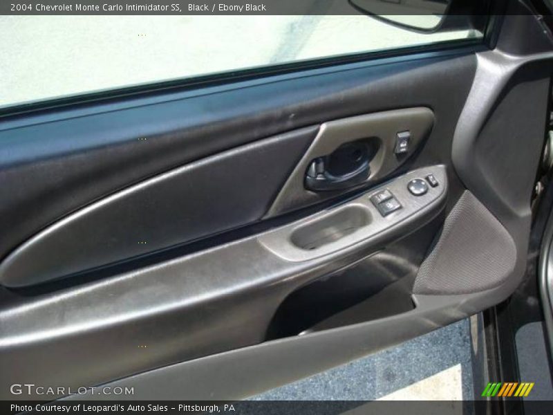 Black / Ebony Black 2004 Chevrolet Monte Carlo Intimidator SS