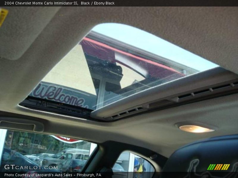 Black / Ebony Black 2004 Chevrolet Monte Carlo Intimidator SS