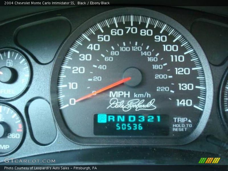 Black / Ebony Black 2004 Chevrolet Monte Carlo Intimidator SS