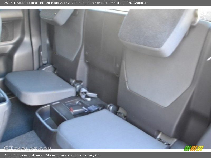 Barcelona Red Metallic / TRD Graphite 2017 Toyota Tacoma TRD Off Road Access Cab 4x4