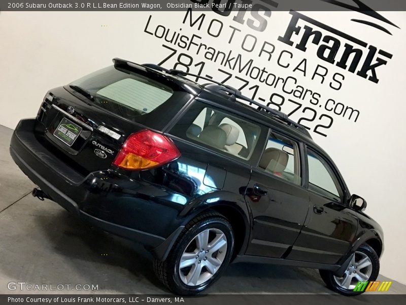 Obsidian Black Pearl / Taupe 2006 Subaru Outback 3.0 R L.L.Bean Edition Wagon
