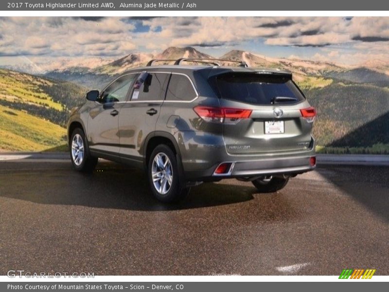 Alumina Jade Metallic / Ash 2017 Toyota Highlander Limited AWD