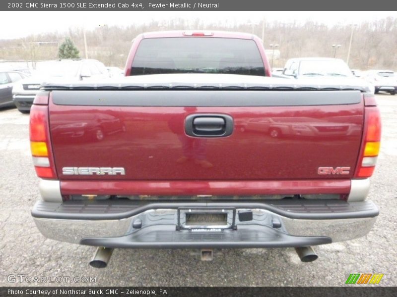 Pewter Metallic / Neutral 2002 GMC Sierra 1500 SLE Extended Cab 4x4
