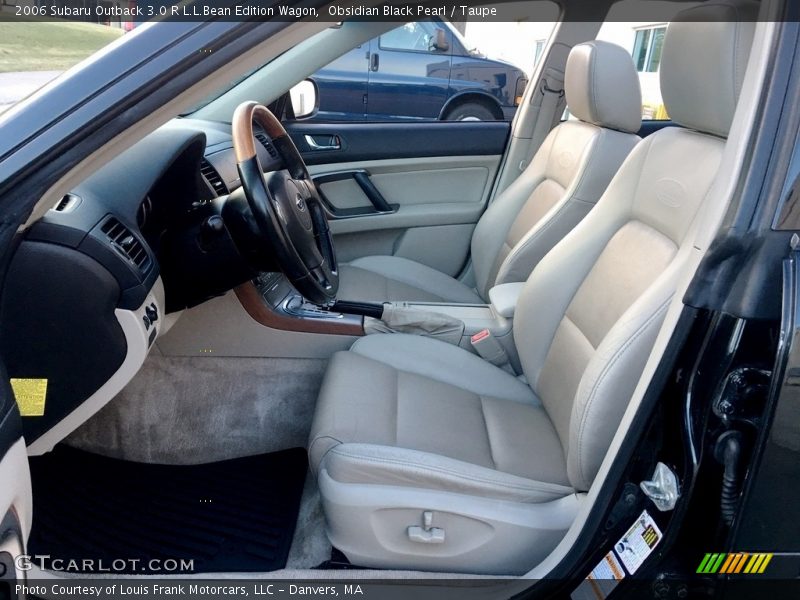 Obsidian Black Pearl / Taupe 2006 Subaru Outback 3.0 R L.L.Bean Edition Wagon