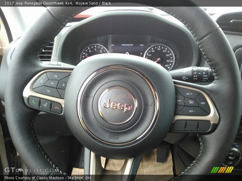  2017 Renegade Deserthawk 4x4 Steering Wheel