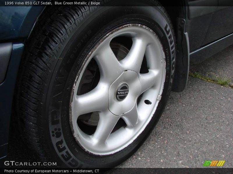 Blue Green Metallic / Beige 1996 Volvo 850 GLT Sedan