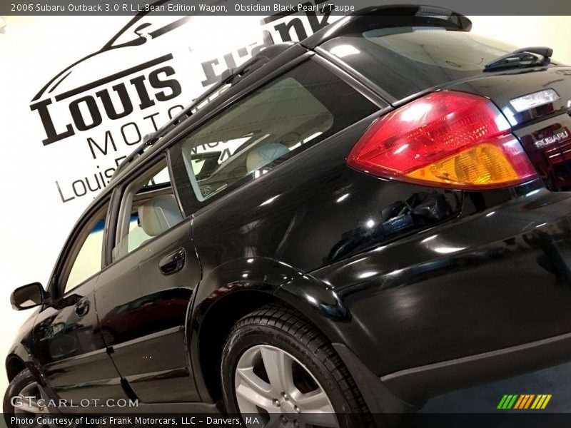 Obsidian Black Pearl / Taupe 2006 Subaru Outback 3.0 R L.L.Bean Edition Wagon