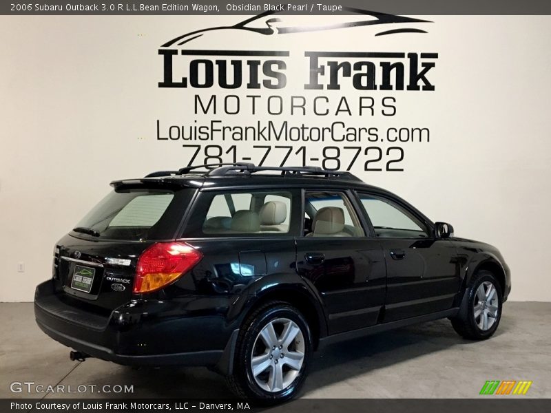 Obsidian Black Pearl / Taupe 2006 Subaru Outback 3.0 R L.L.Bean Edition Wagon