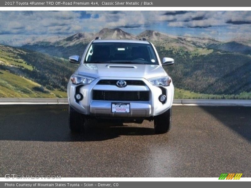 Classic Silver Metallic / Black 2017 Toyota 4Runner TRD Off-Road Premium 4x4