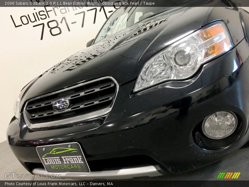 Obsidian Black Pearl / Taupe 2006 Subaru Outback 3.0 R L.L.Bean Edition Wagon