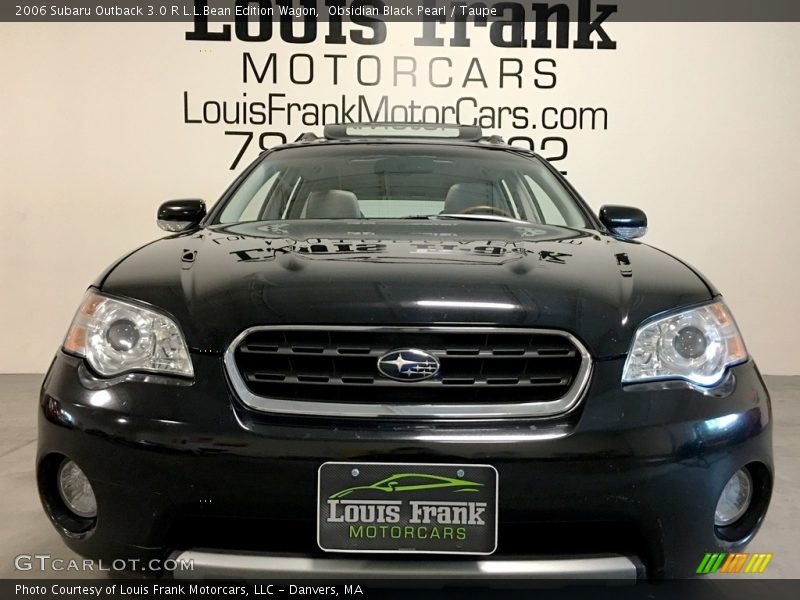 Obsidian Black Pearl / Taupe 2006 Subaru Outback 3.0 R L.L.Bean Edition Wagon