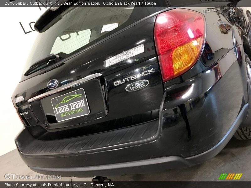 Obsidian Black Pearl / Taupe 2006 Subaru Outback 3.0 R L.L.Bean Edition Wagon