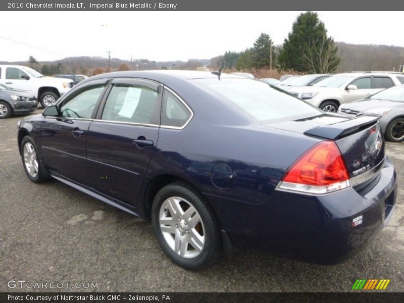 Imperial Blue Metallic / Ebony 2010 Chevrolet Impala LT