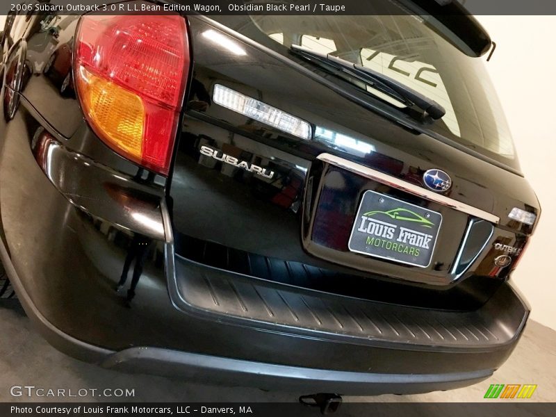 Obsidian Black Pearl / Taupe 2006 Subaru Outback 3.0 R L.L.Bean Edition Wagon