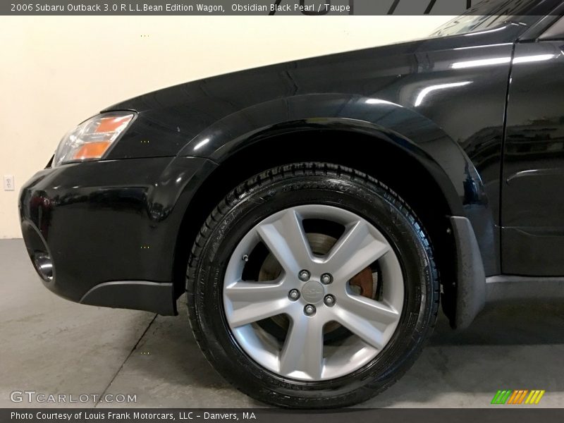 Obsidian Black Pearl / Taupe 2006 Subaru Outback 3.0 R L.L.Bean Edition Wagon