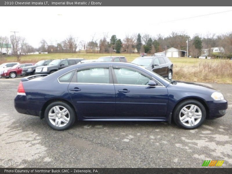 Imperial Blue Metallic / Ebony 2010 Chevrolet Impala LT