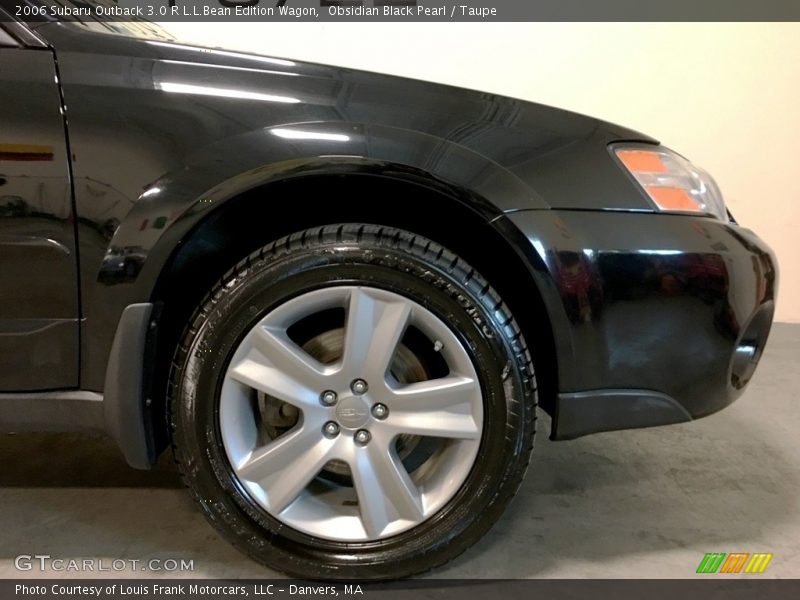 Obsidian Black Pearl / Taupe 2006 Subaru Outback 3.0 R L.L.Bean Edition Wagon